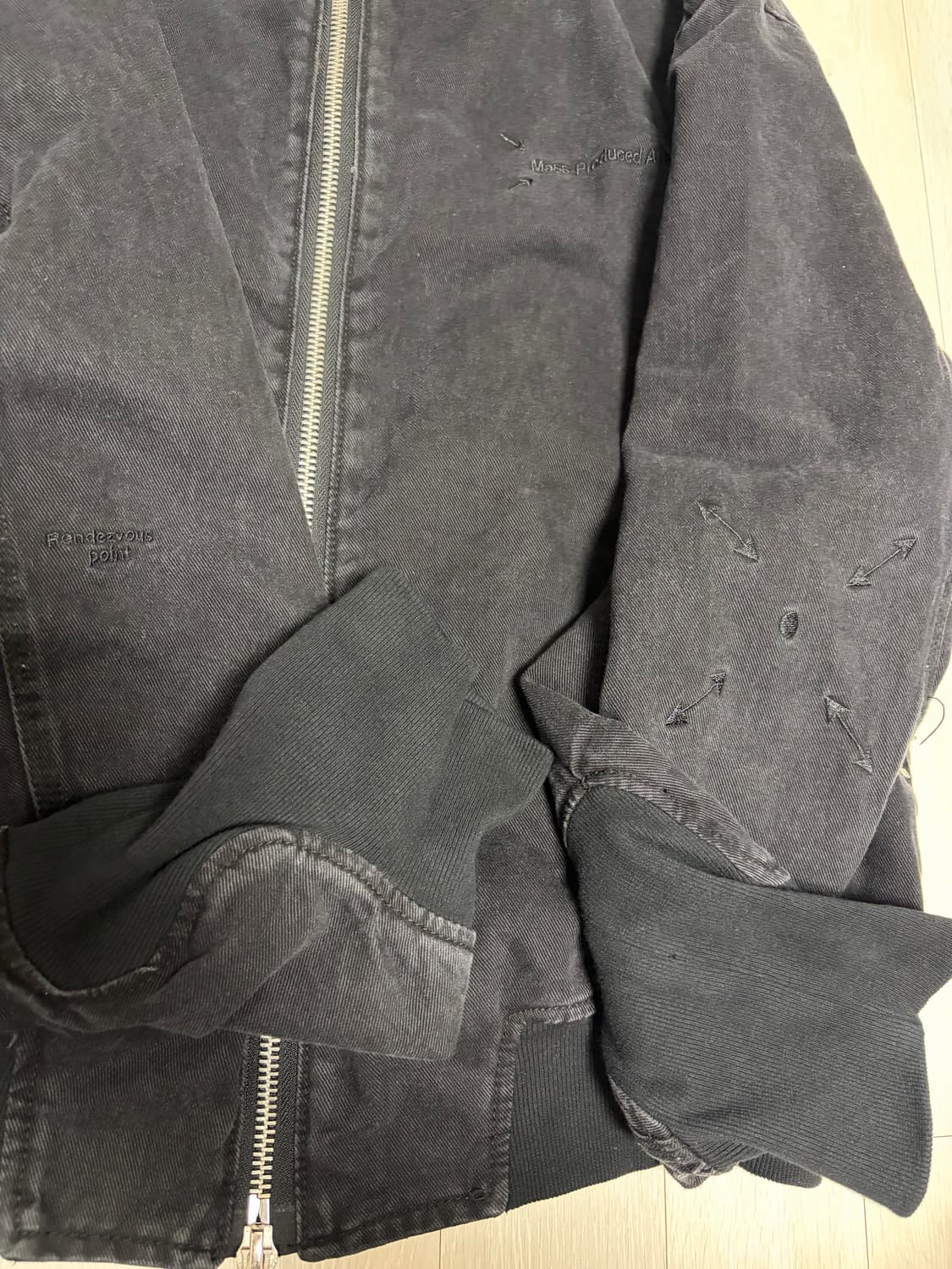 플라스틱프로덕트 MPA R-Point 자켓 블랙 M 상품이미지4