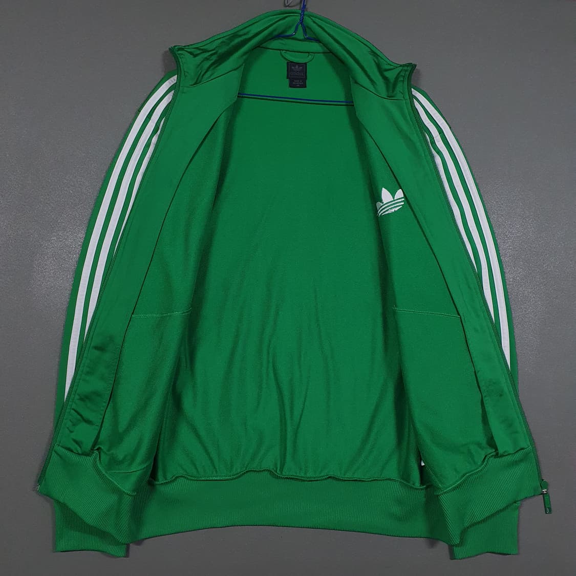 105 (XL) 아디다스 유로파 파이어버드 희귀 대장급 트랙탑 져지 그린 상품이미지7