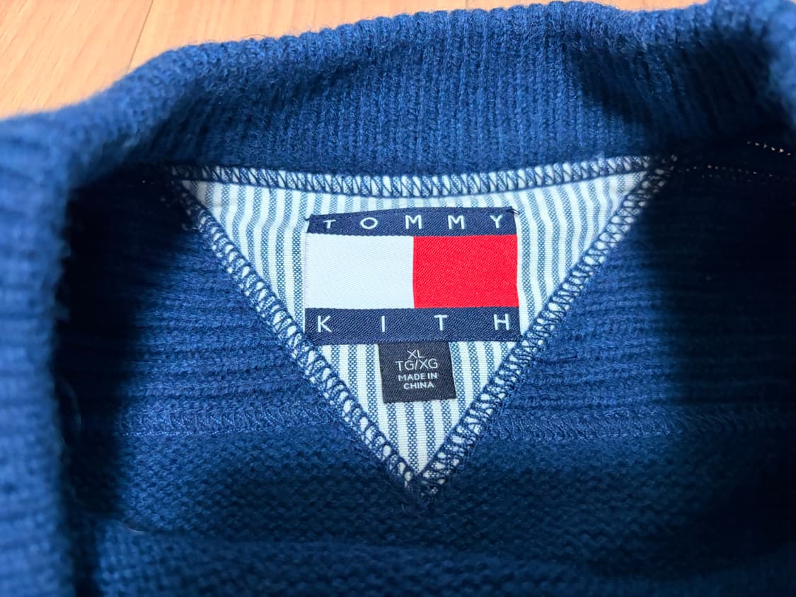 키스 kith 타미힐피거 콜라보 루즈핏 니트 XL 상품이미지3