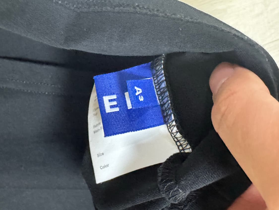 [A3] 아더에러 메종키츠네 얀 폭스 티셔츠 블랙 상품이미지7