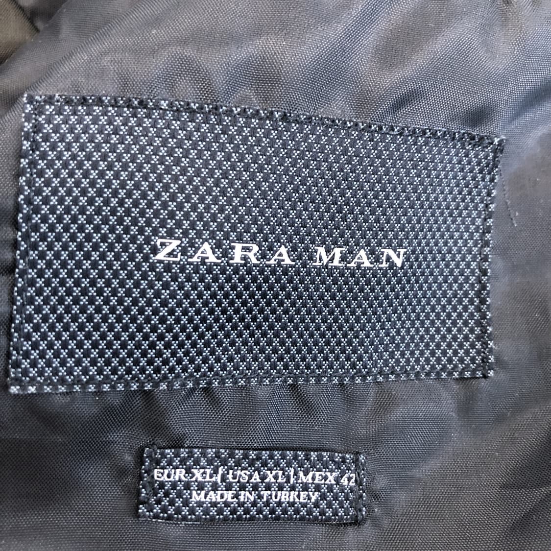 자라 블랙 블루종 XL 인조가죽 상품이미지5