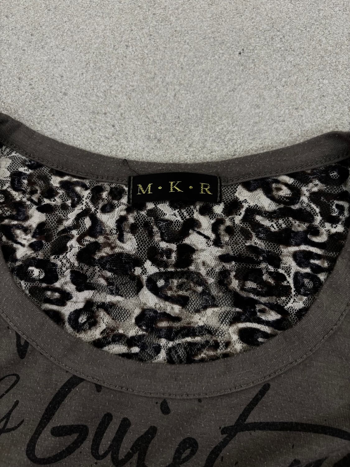 M.K.R. 카키 디테일 롱슬리브 상품이미지6