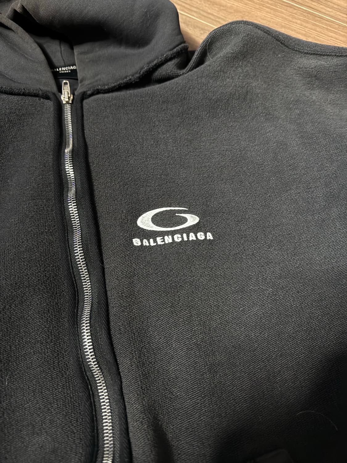 발렌시아가 루프 인사이드 아웃 후드집업 L 상품이미지3