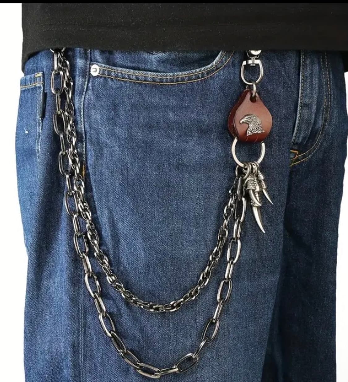 브라운 이글 클로 헤비 키체인 상품이미지4