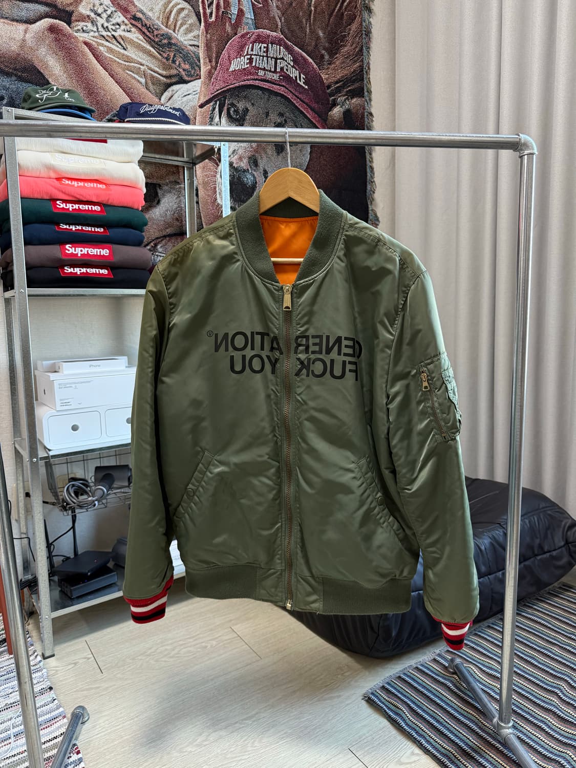 슈프림 언더커버 ma-1 자켓 상품이미지3