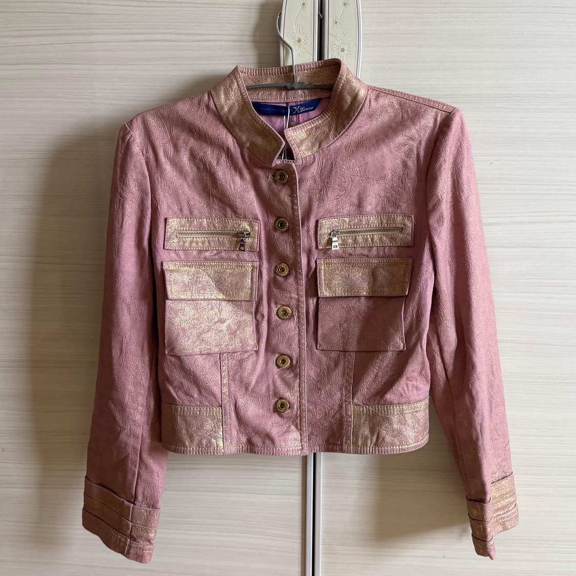 갸루 헤이세이 골드펄 자켓 상품이미지1