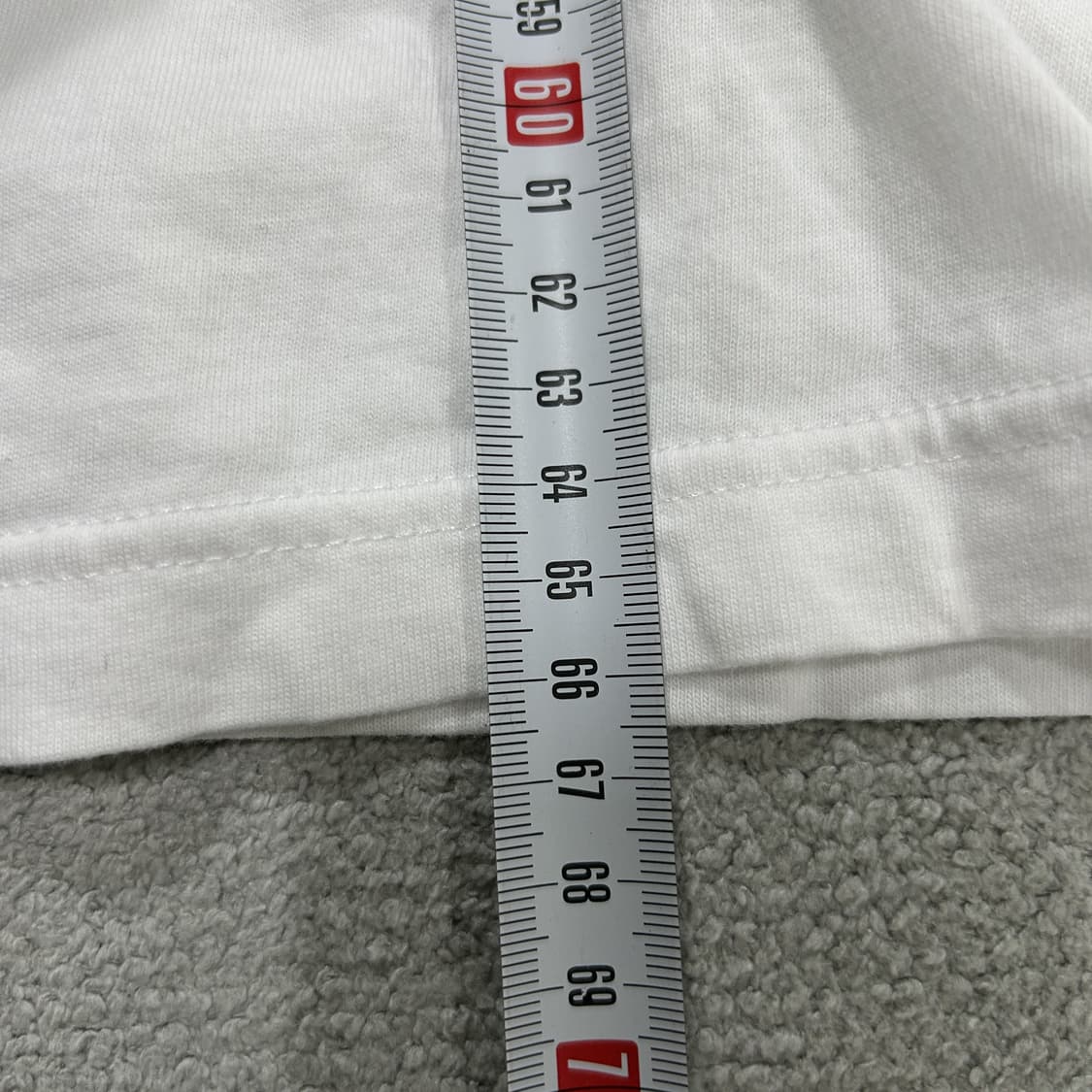 챔피온 흰색 긴팔티셔츠 m 상품이미지5