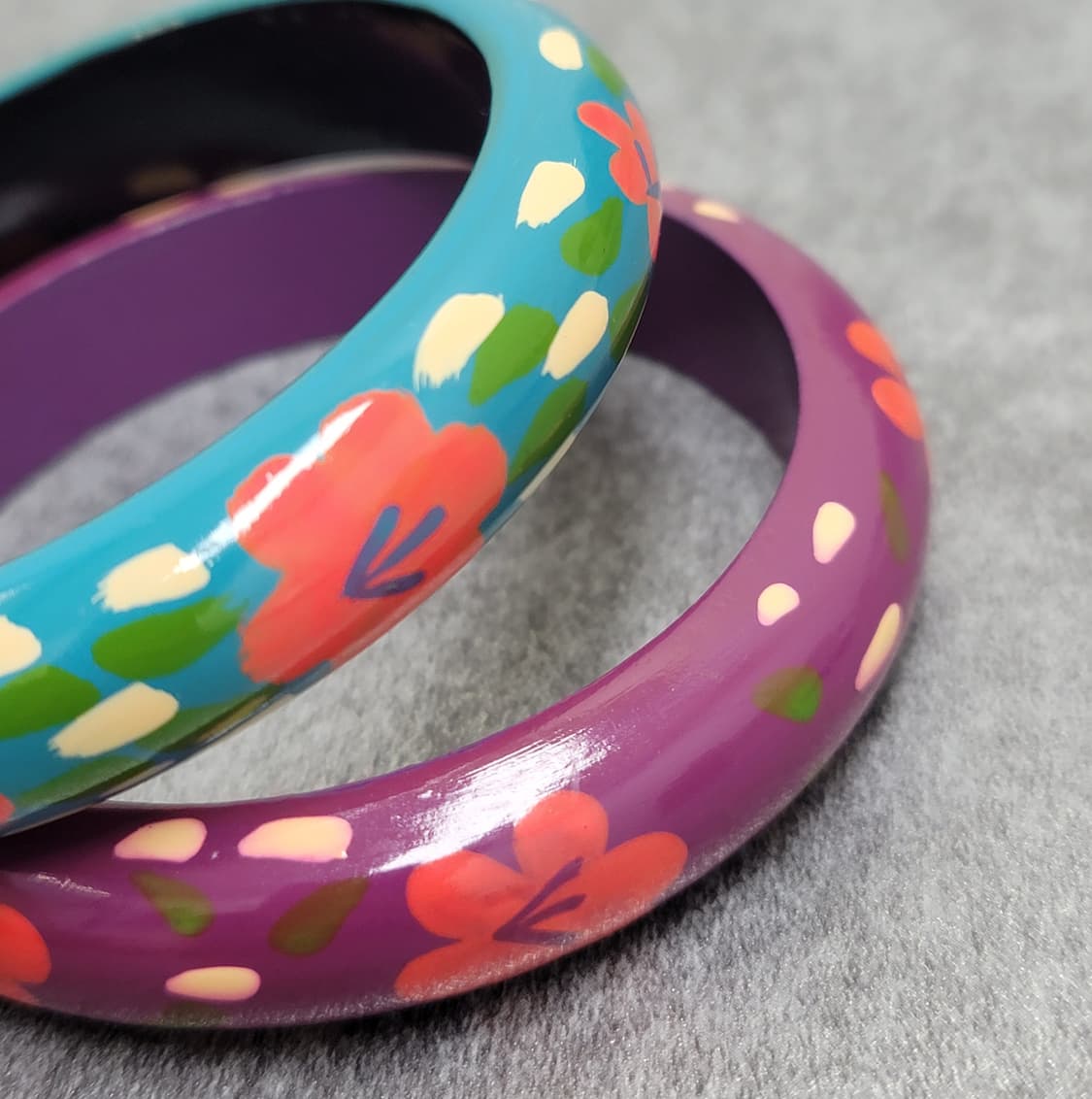 wood bangle set 상품이미지3