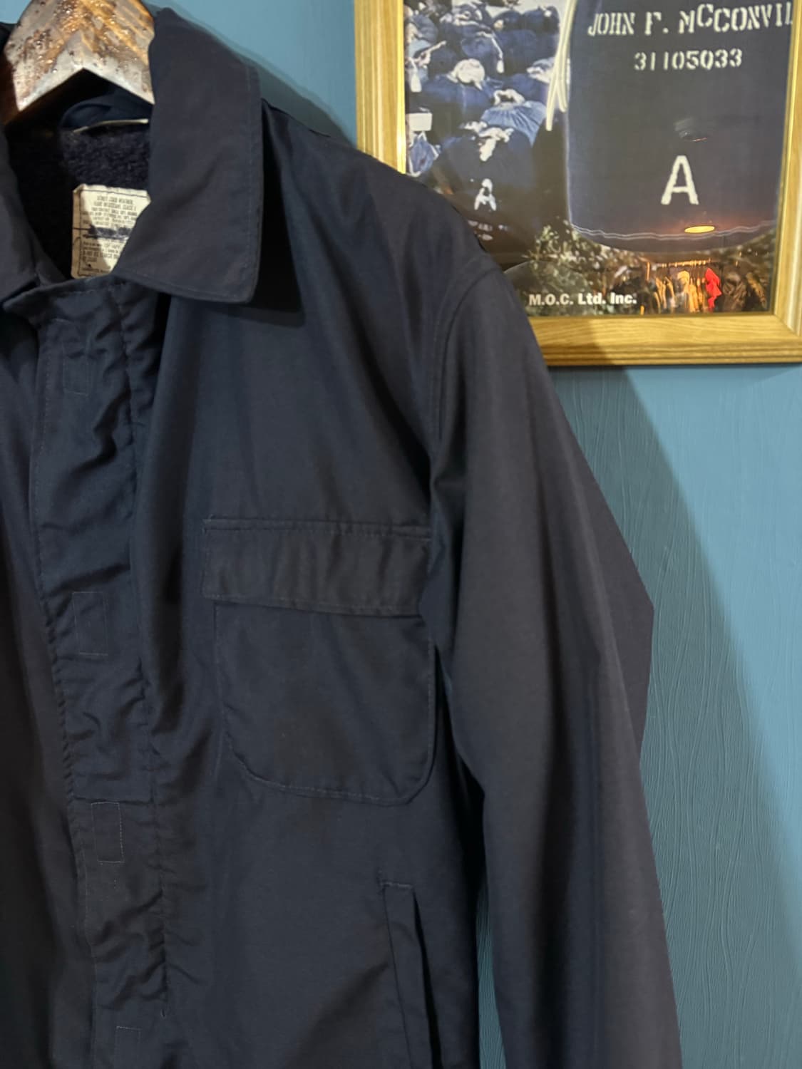 90's U.S Navy A-2 Deck Jacket. 상품이미지3