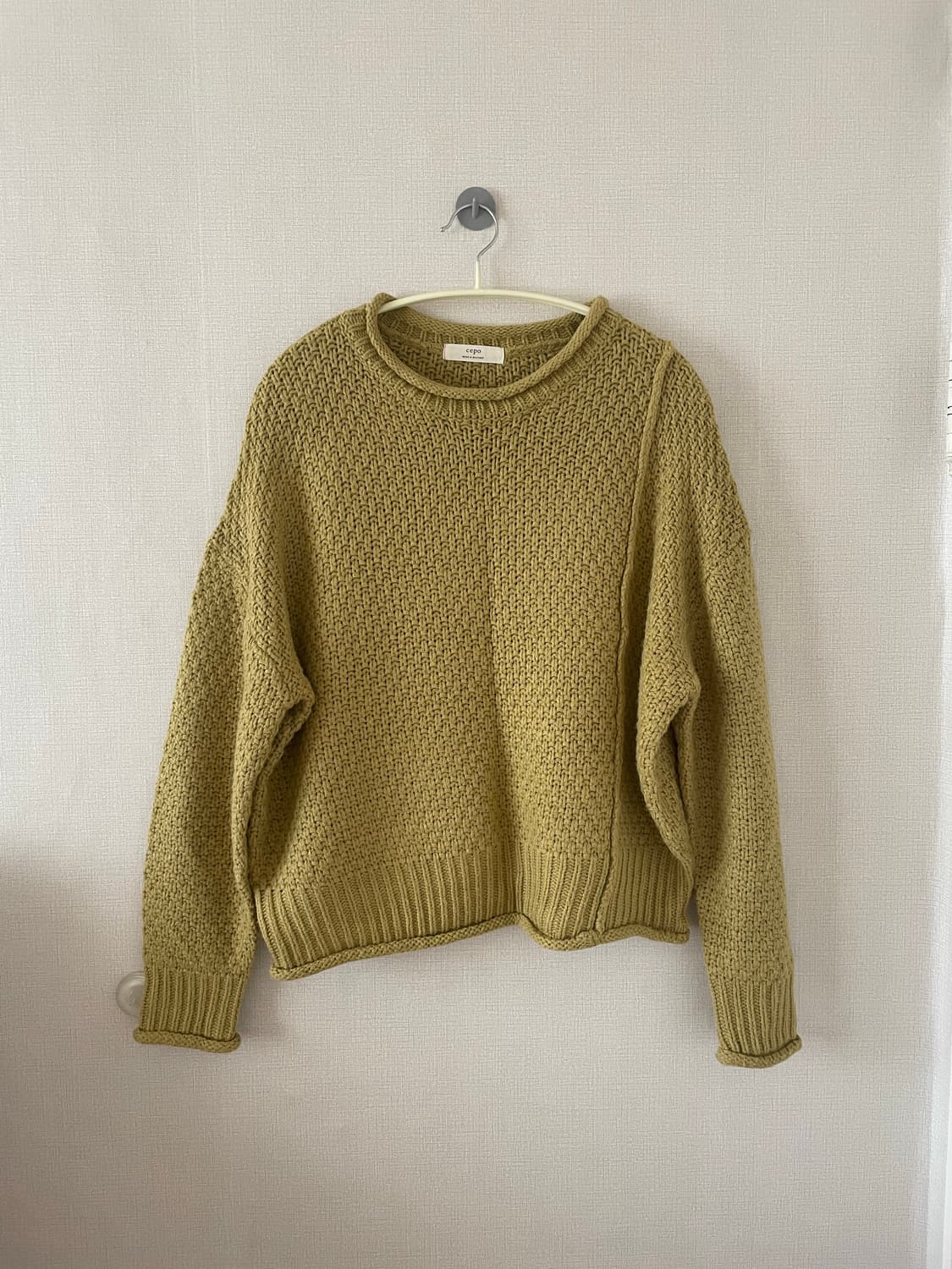 Cepo vintage lime knit 상품이미지1