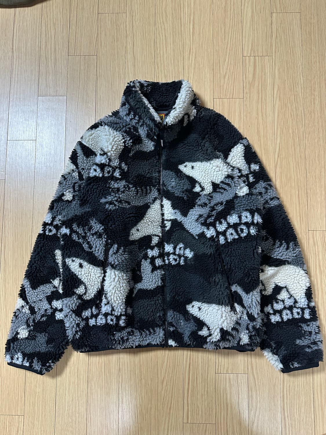 휴먼 메이드 애니멀 플리스 자켓 그레이 상품이미지1