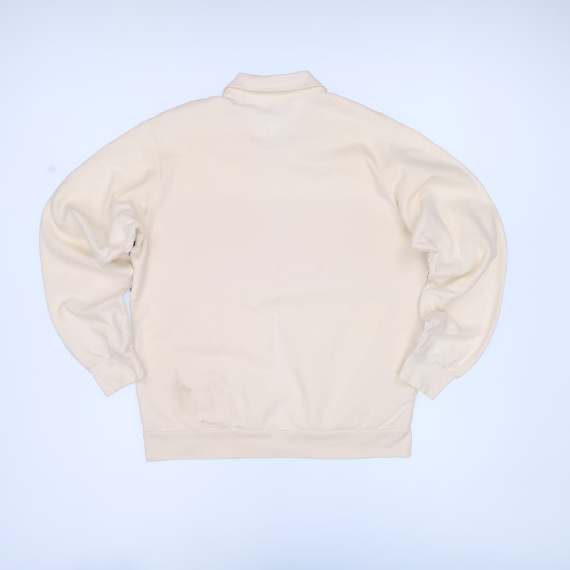 L 슈프림 그루넥 화이트 맨투맨 N7562 상품이미지2