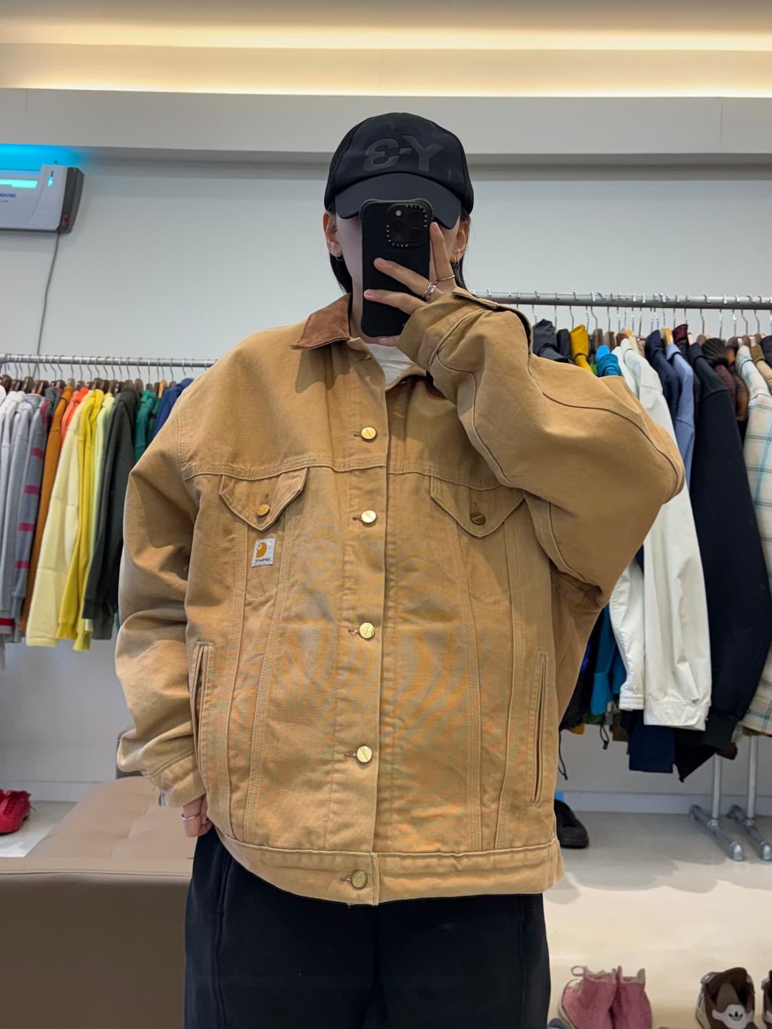 칼하트 J148 BRN 트러커 자켓 상품이미지8