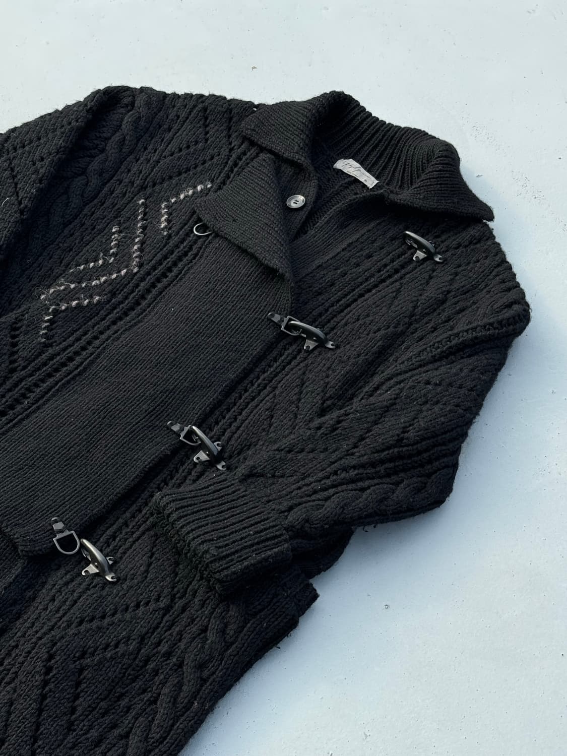 19AW Yohji Yamamoto Pour Homme Knit Coat 상품이미지3