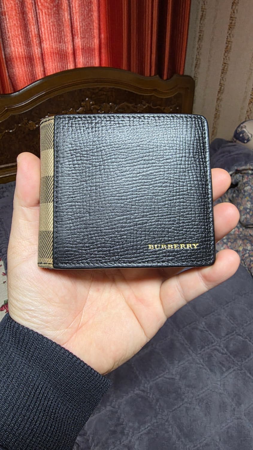 (정품) 버버리 하우스체크 반지갑/40397371/개인/팝니다. 상품이미지2
