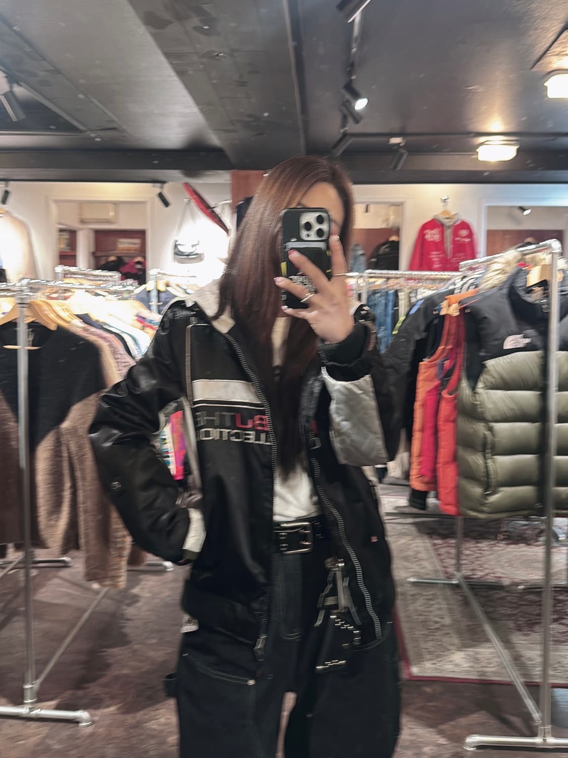 FUBU 푸부 올드스쿨 누빔 봄버 후드 자켓 M 상품이미지9