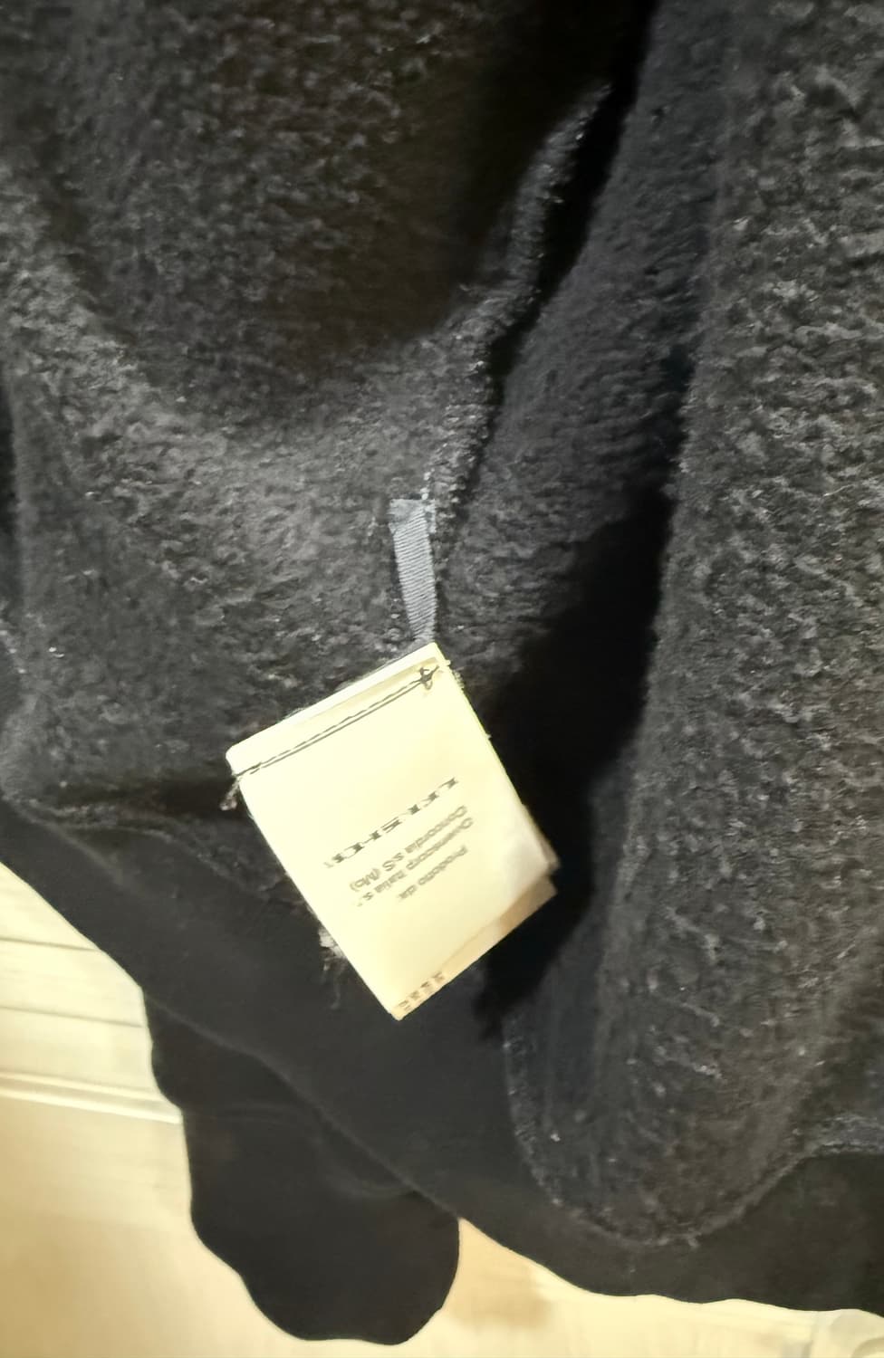 Rick Owens 릭 오웬스 가죽패치 후디 상품이미지4