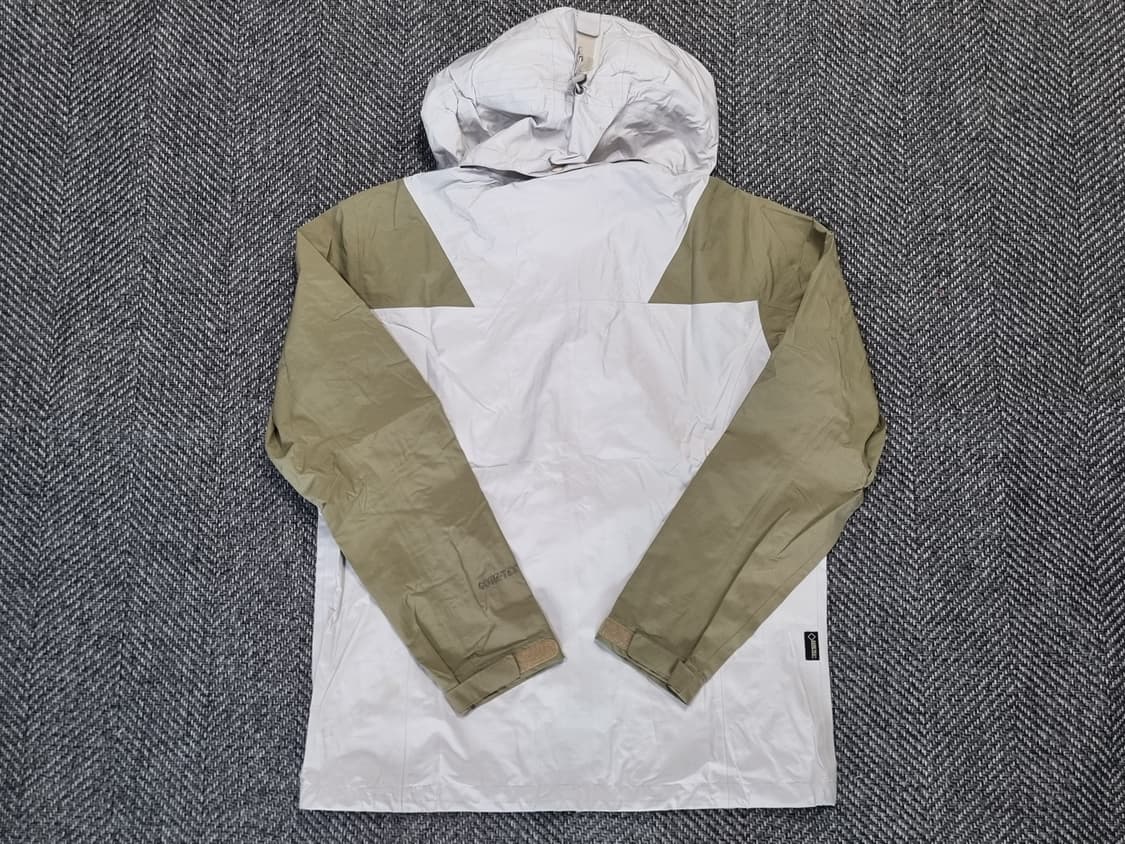 KOLON SPORT — 카키×화이트 블록 고어텍스 자켓 상품이미지5