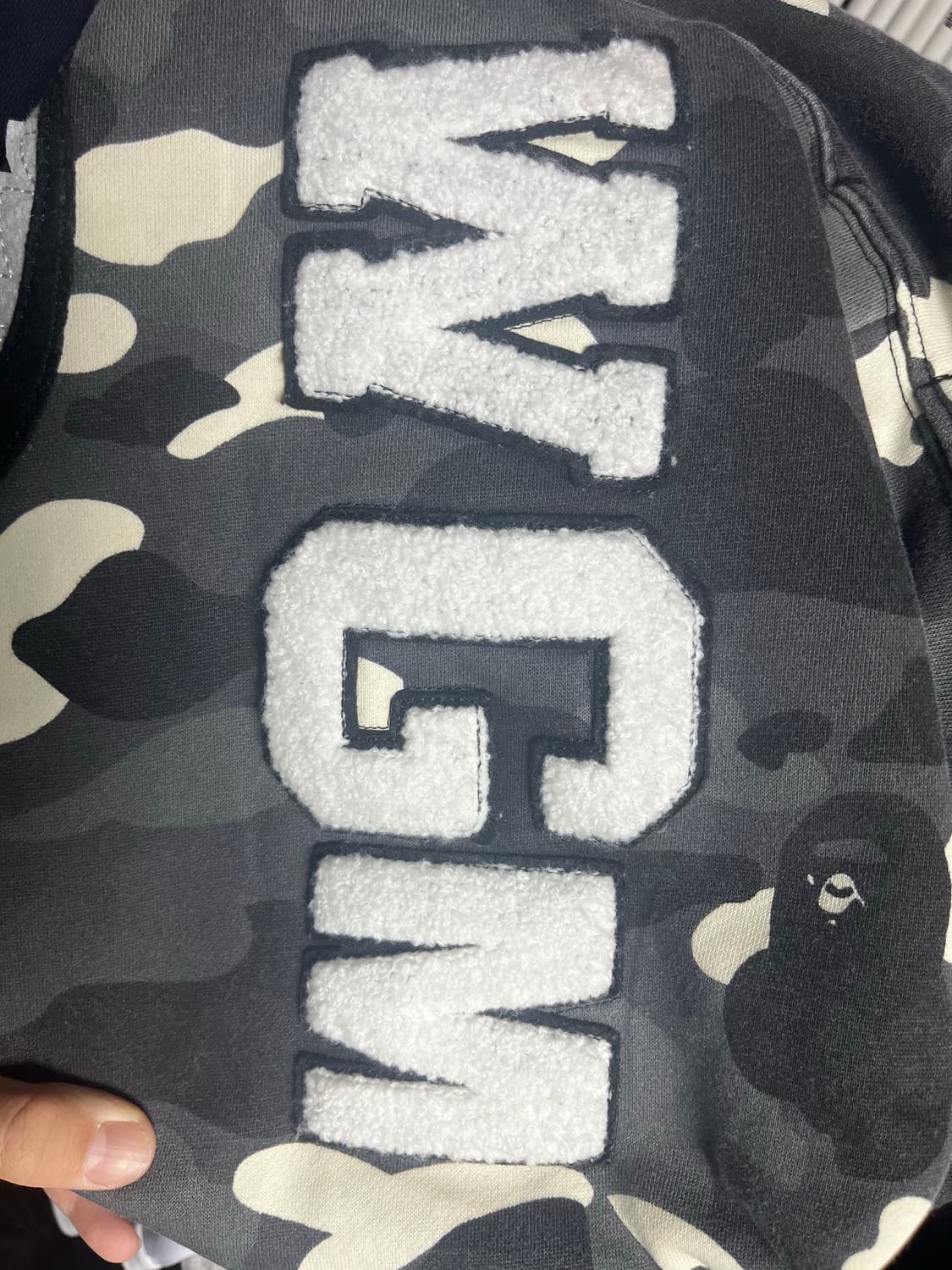 베이프 후드집업 L 상품이미지8