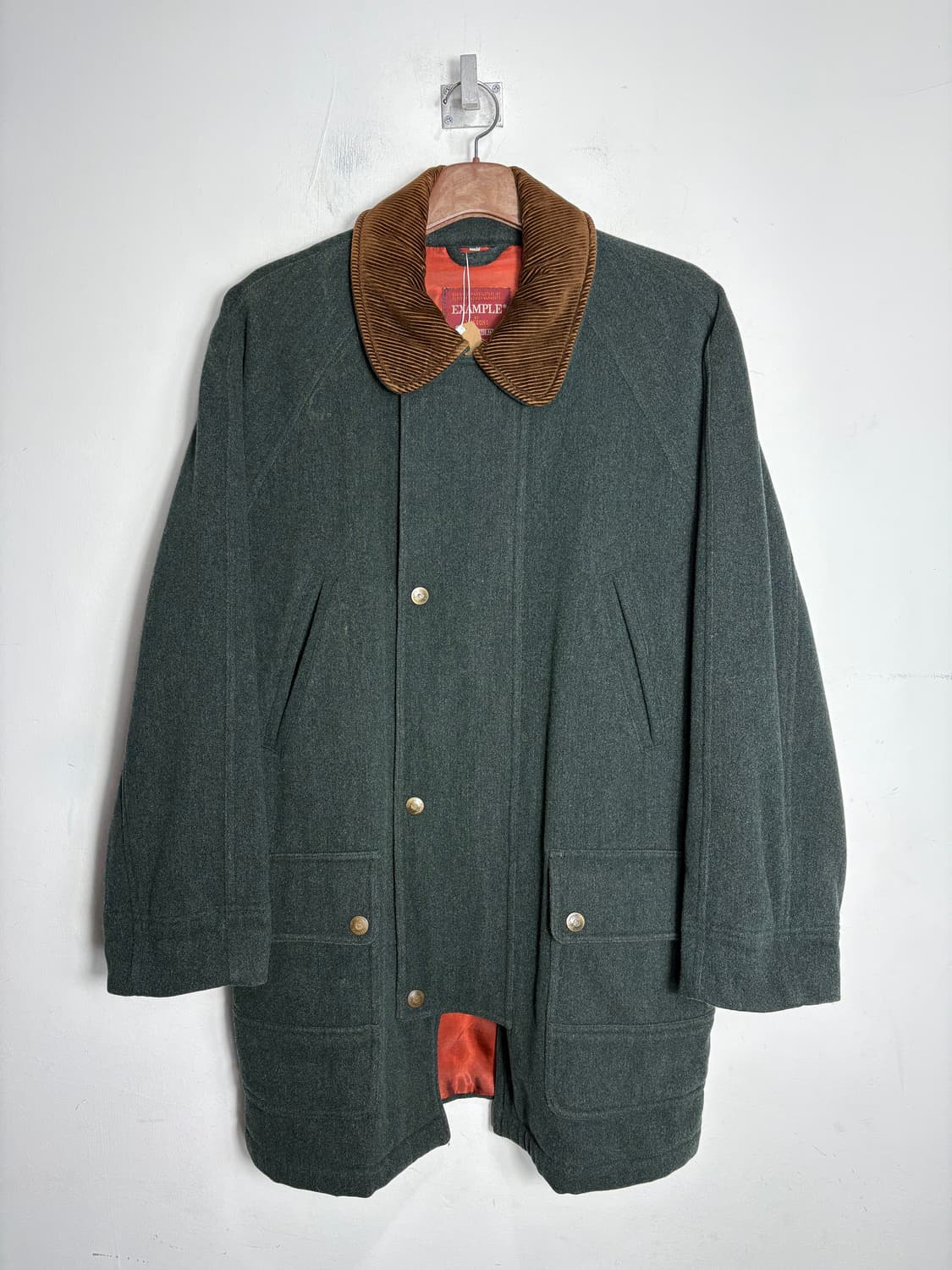 Missoni 미쏘니 코듀로이 카라 코트 상품이미지1