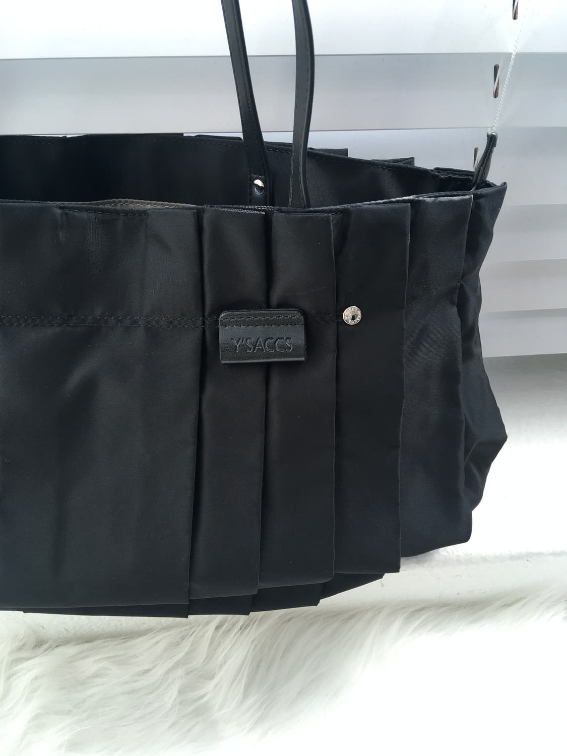 Yohji Yamamoto Ysaccs 플리츠 숄더백 상품이미지2