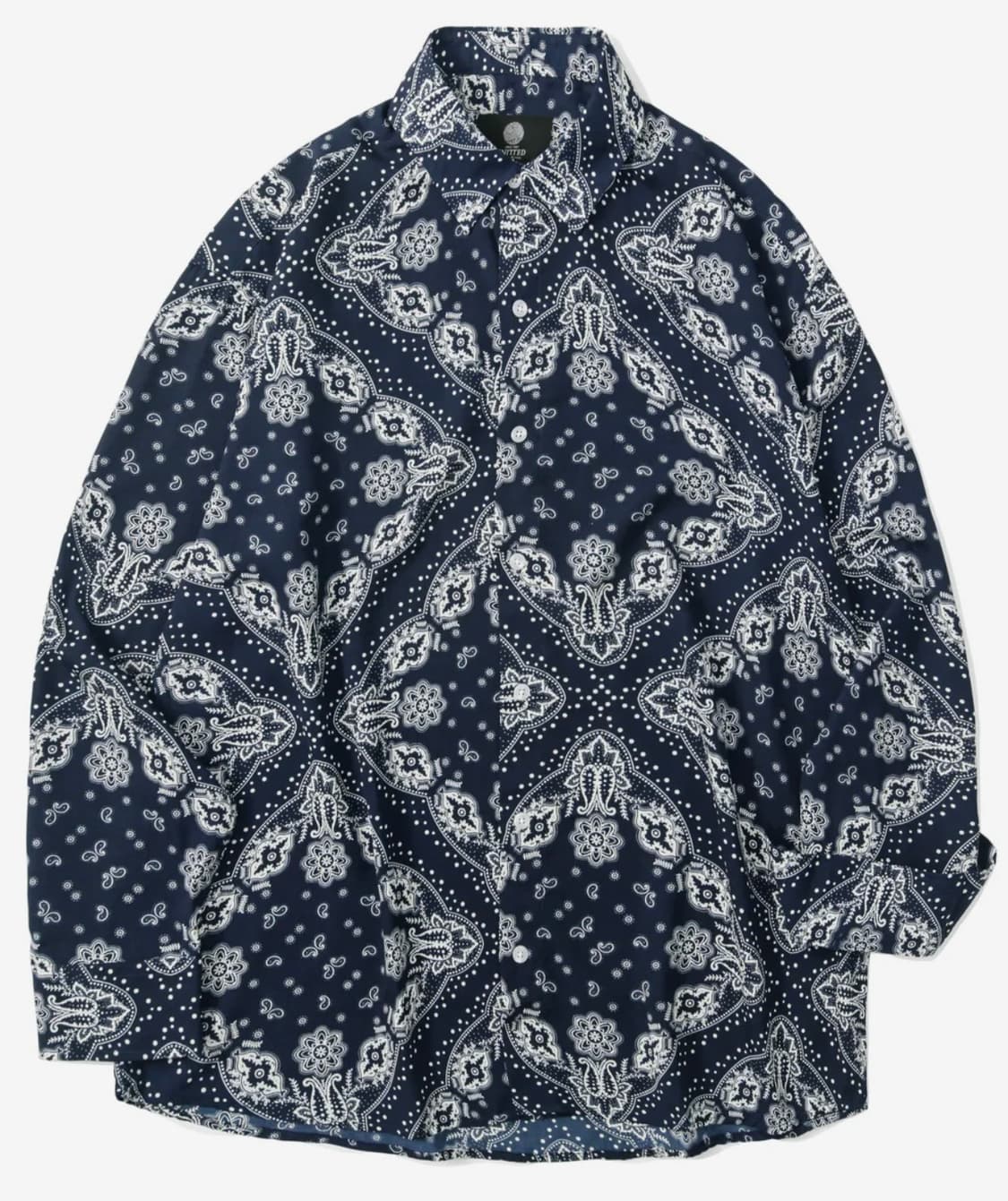 니티드 반다나 페이즐리 긴팔티셔츠 100 ~ 105 상품이미지1