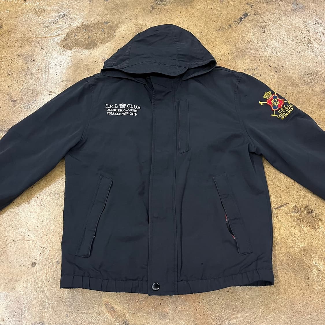 폴로 랄프로렌 클럽 블랙 레이싱 자켓 상품이미지3