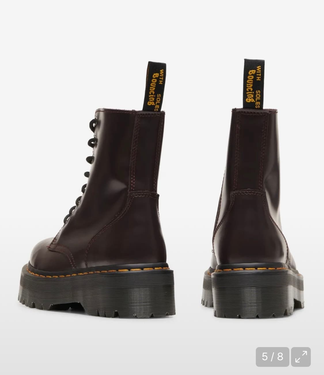 닥터마틴 제이든 버건디 스무스 230 상품이미지4