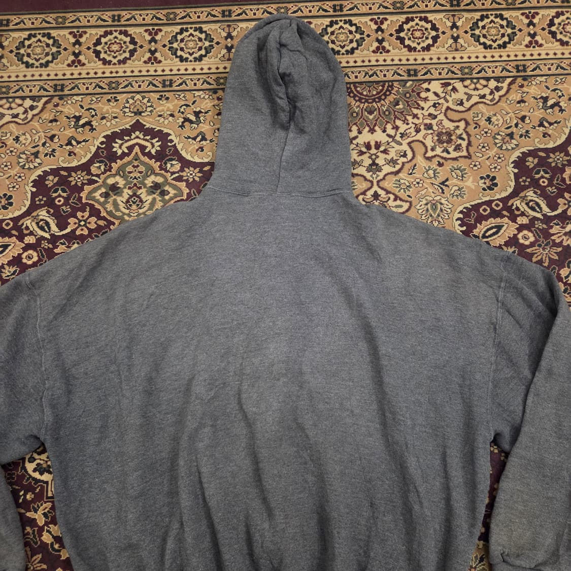 90s 빈티지 러셀 후드집업 다크그레이 XXL 상품이미지4