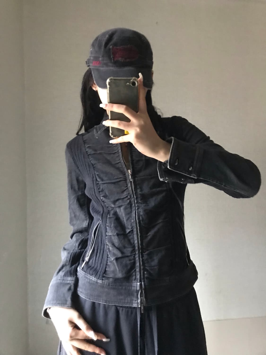 일본빈티지 셔링 자켓 상품이미지3