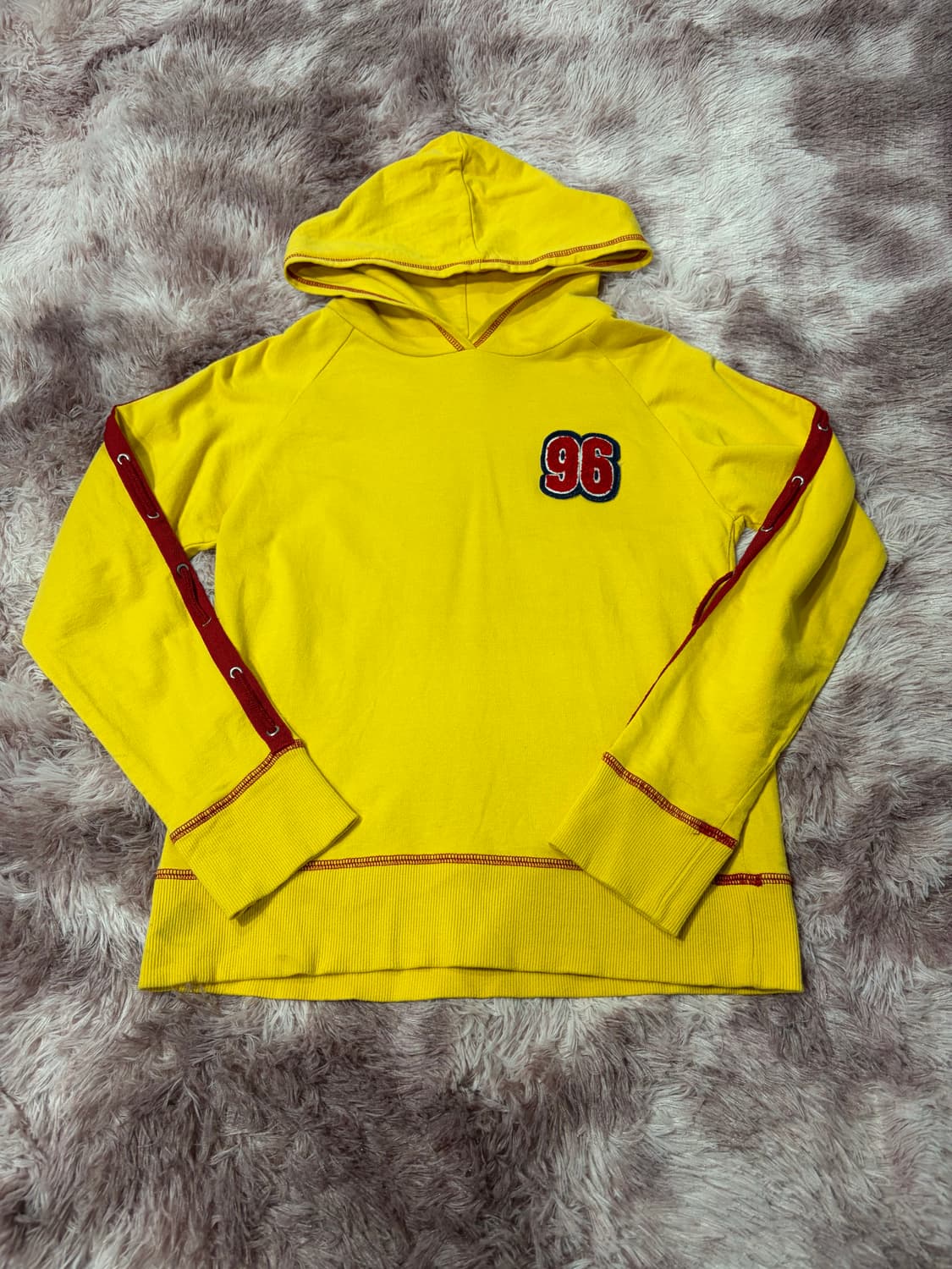 00‘s 와투케 키치 스티치 후드티 상품이미지1