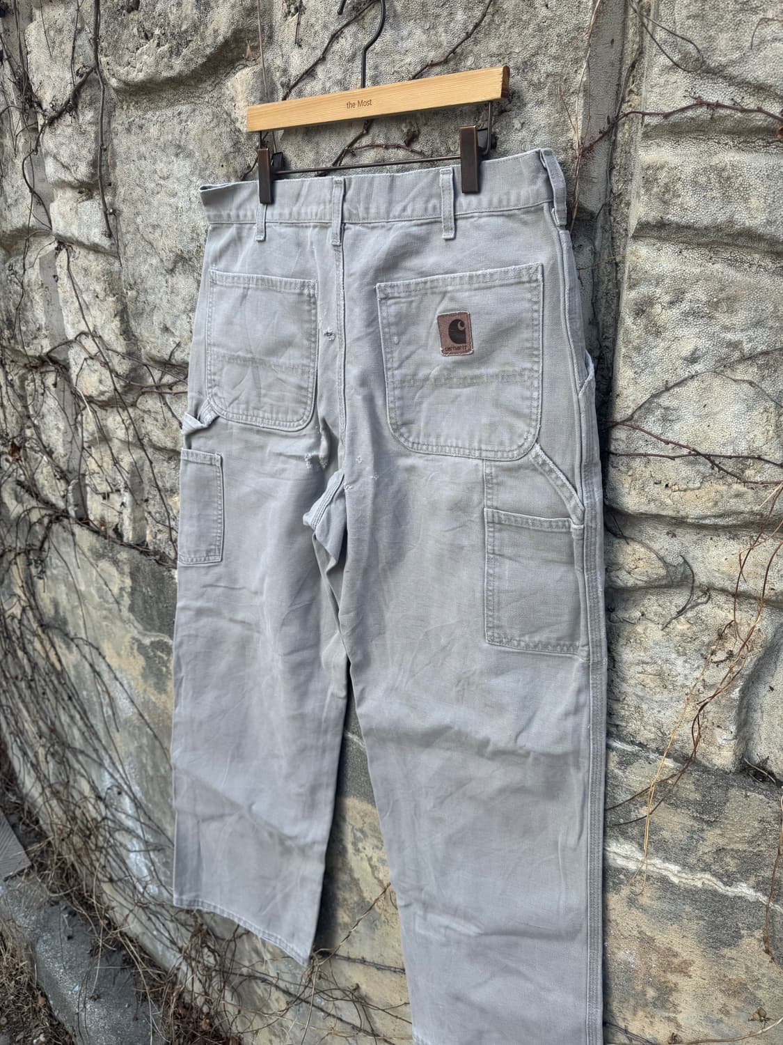 00s 칼하트 빈티지 b11 des 페이딩 카펜터 싱글니 워크 팬츠 상품이미지6