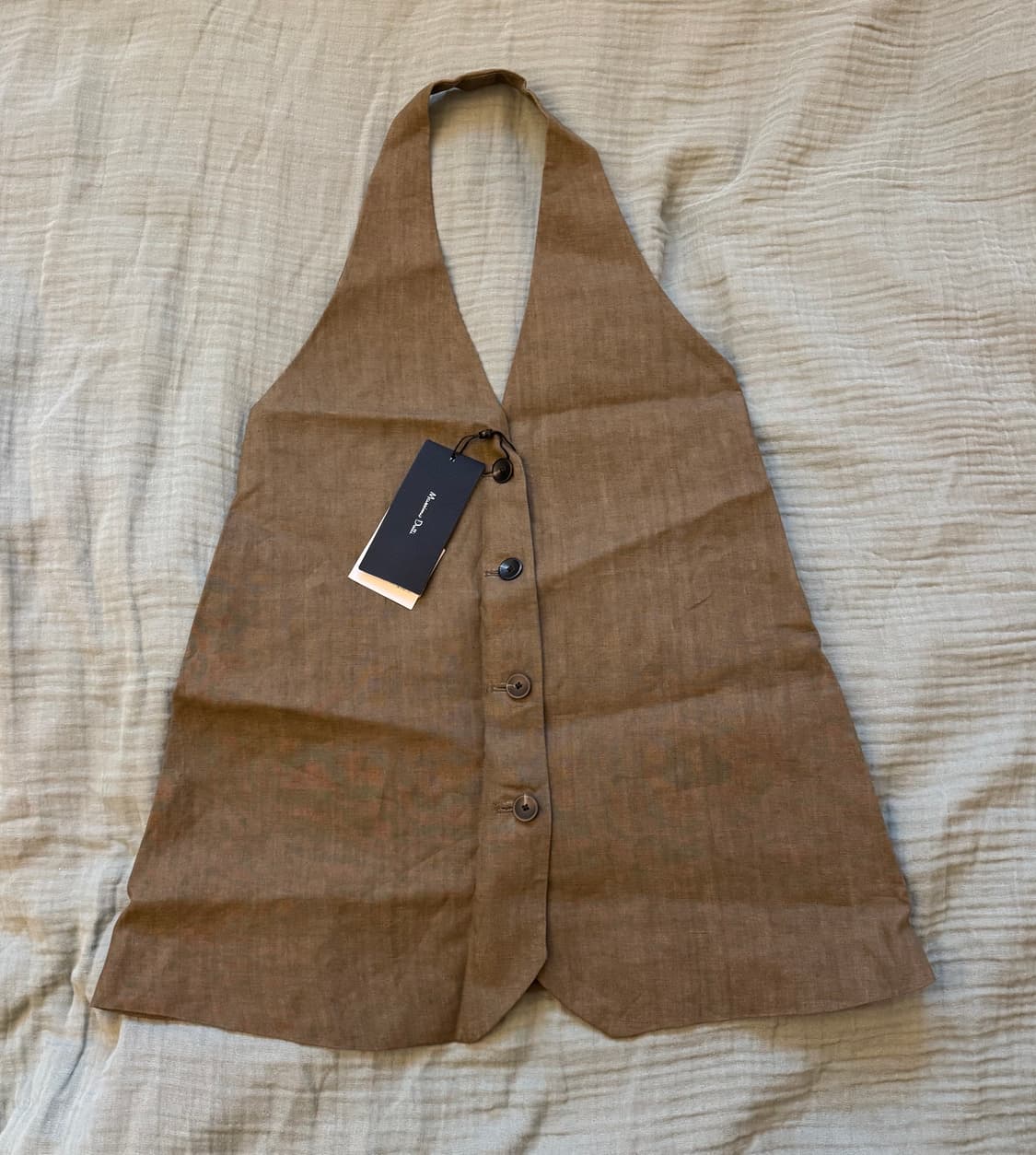 Massimo dutti 마시모두끼 리넨 탑 상품이미지5