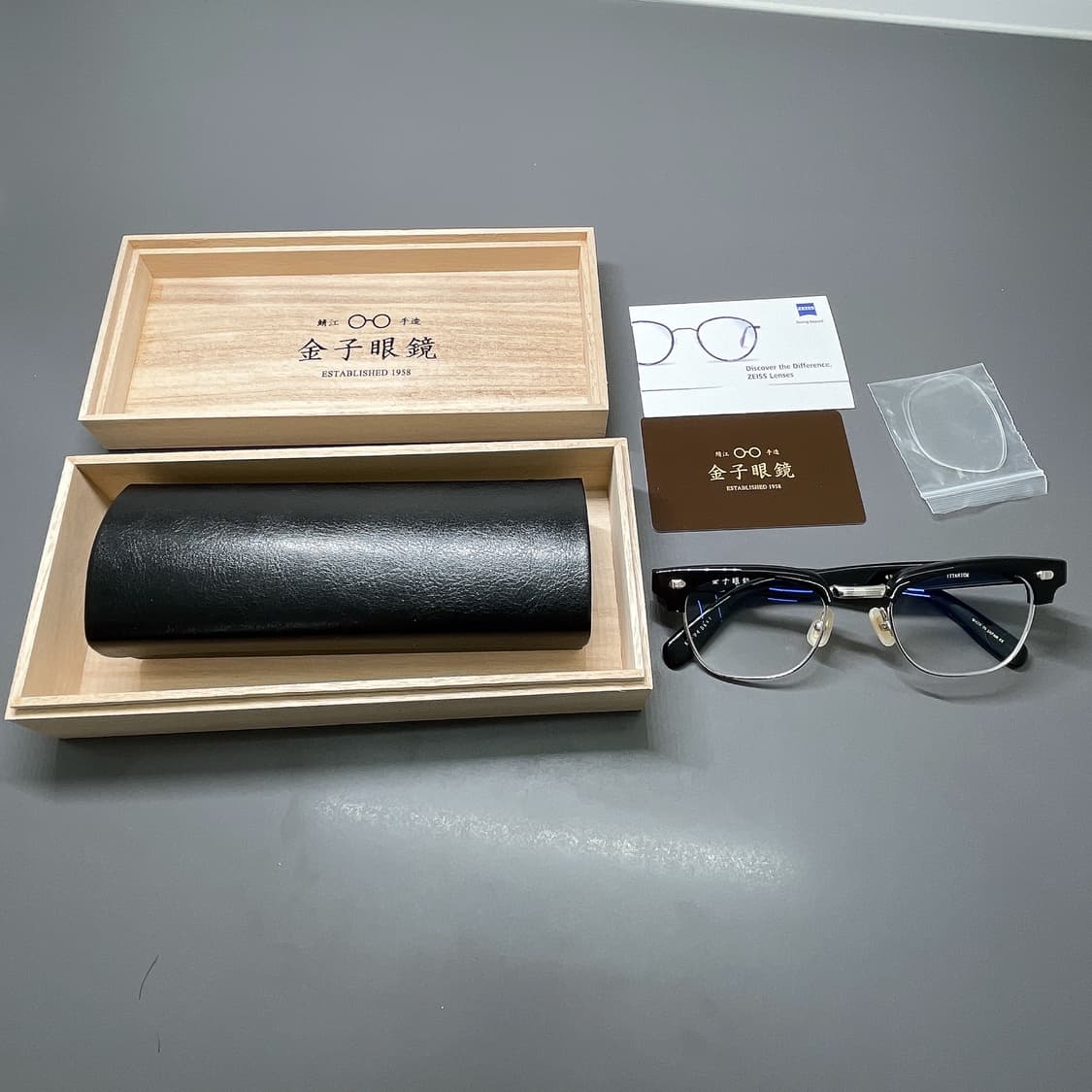 금자안경 kv94 블랙실버 상품이미지3