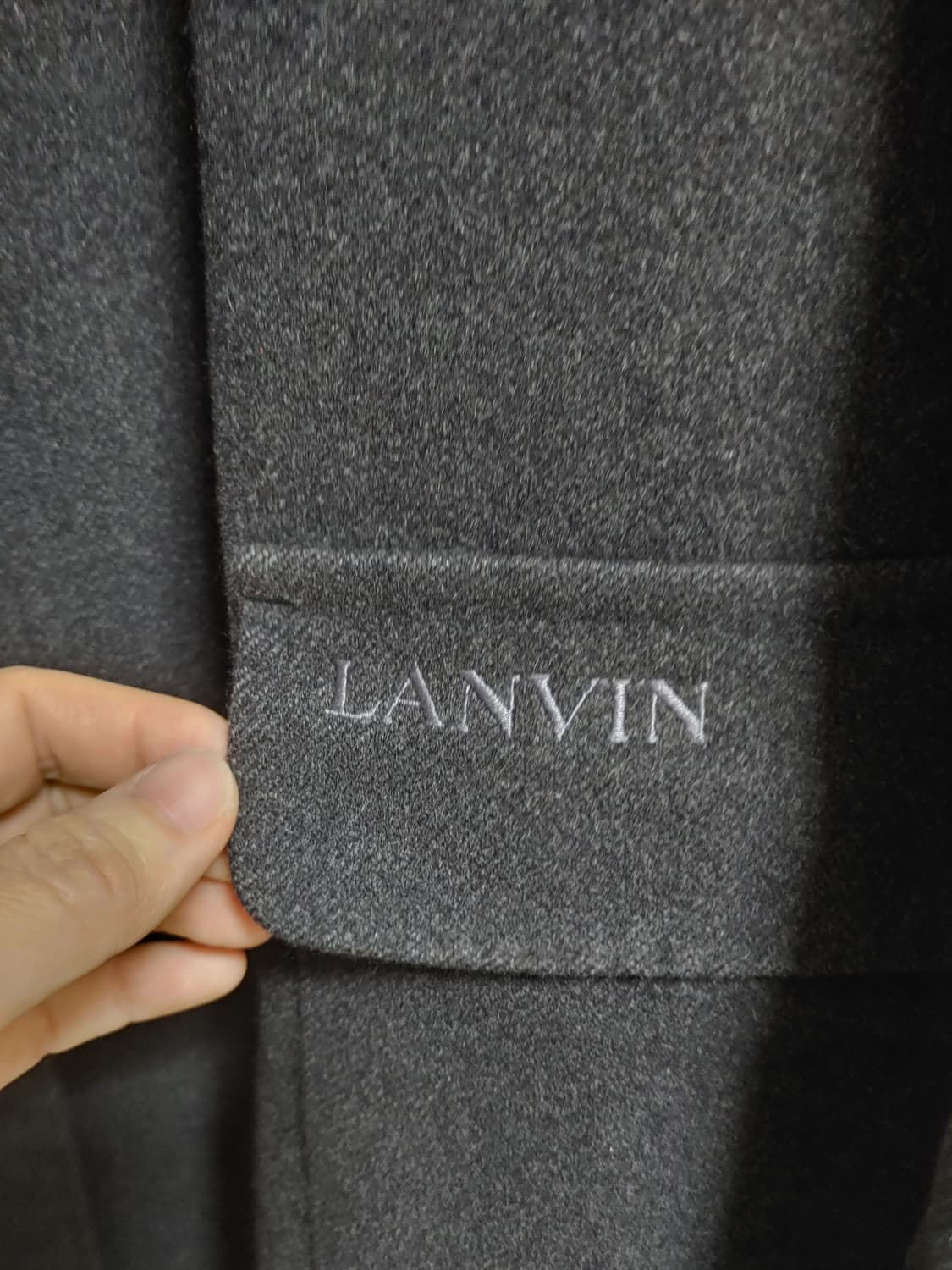 LANVIN 랑방  이태리   남성캐시미어  코트-110사이즈 상품이미지8