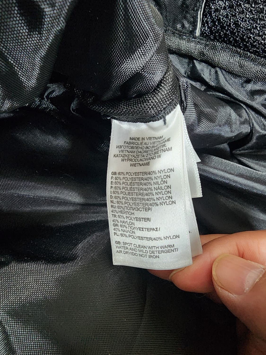 슈프림 x 노스페이스 가방 블랙 상품이미지5