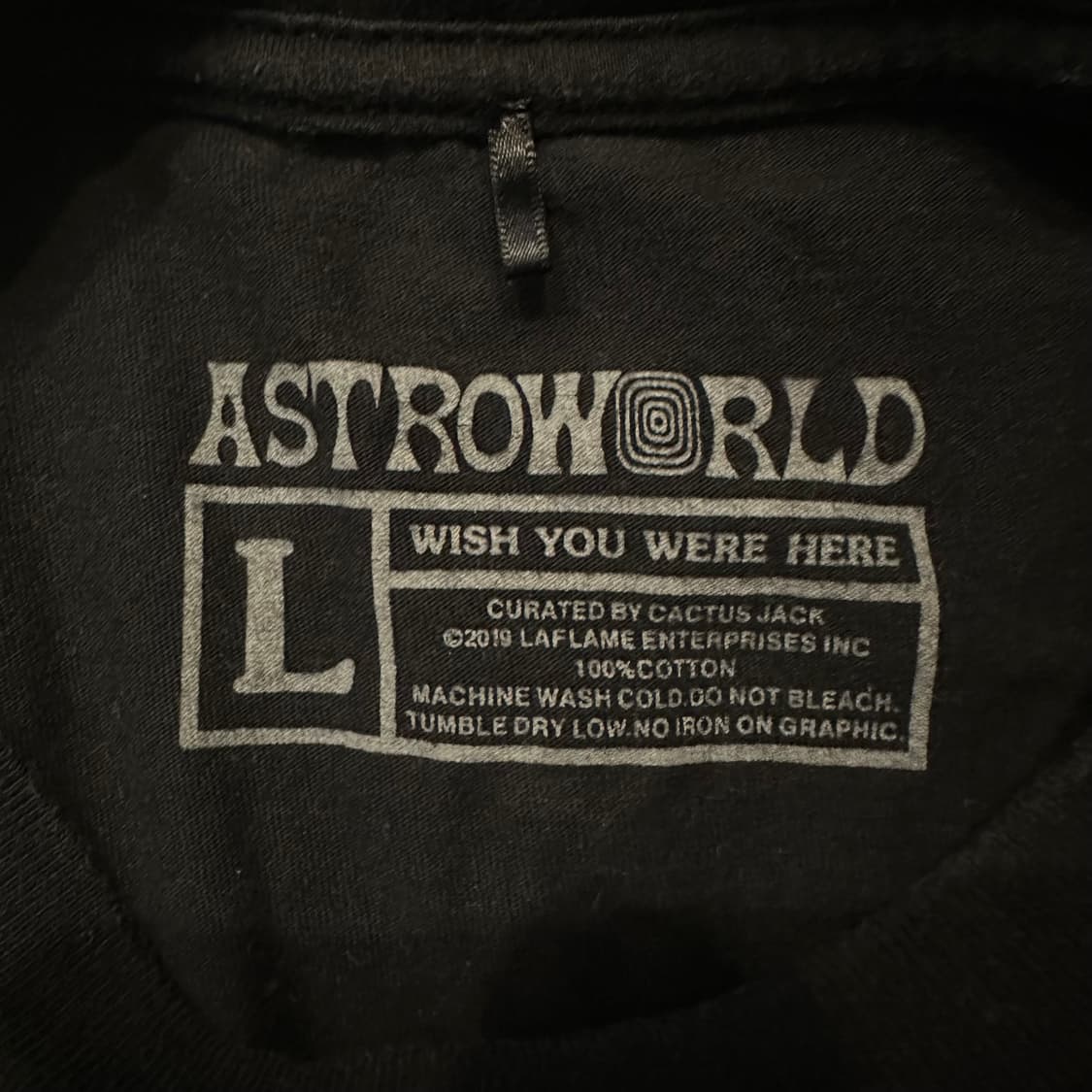 트래비스 스캇 아스트로월드 투어 공식 머천 티셔츠 상품이미지7