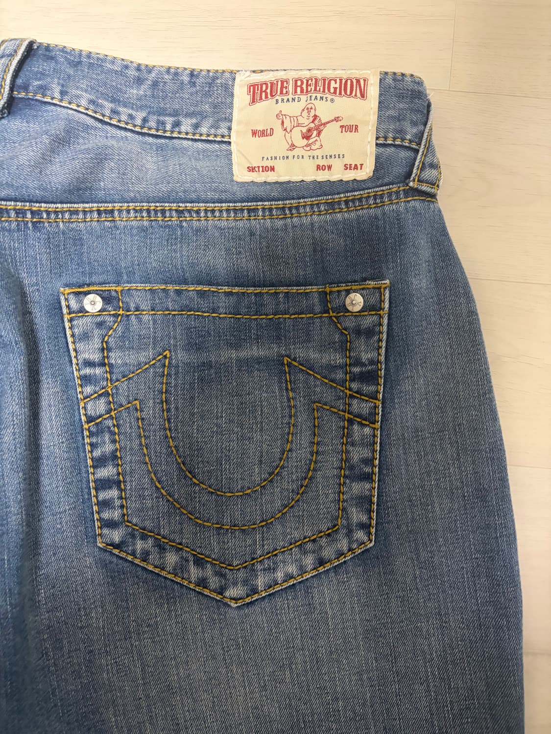 XL 트루릴리젼 세이프티 데님팬츠 상품이미지3