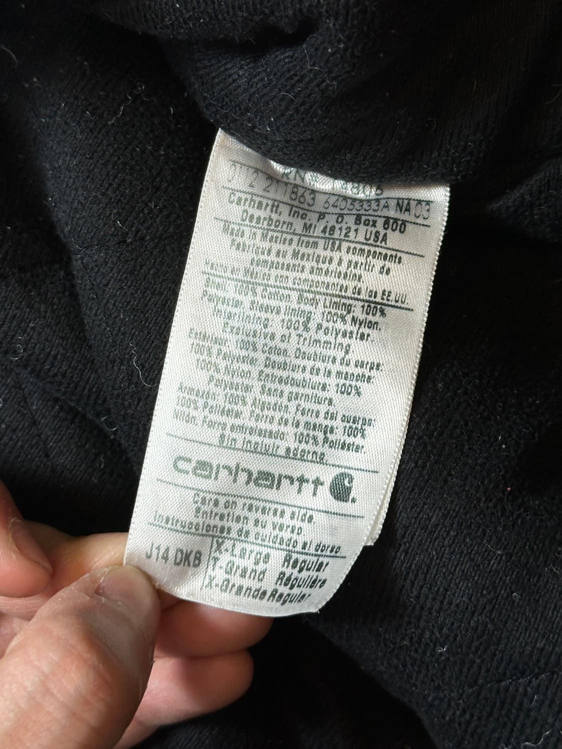 OG 칼하트 J14 산타페 자켓 칼하트 DKB 디트로이트 상품이미지9