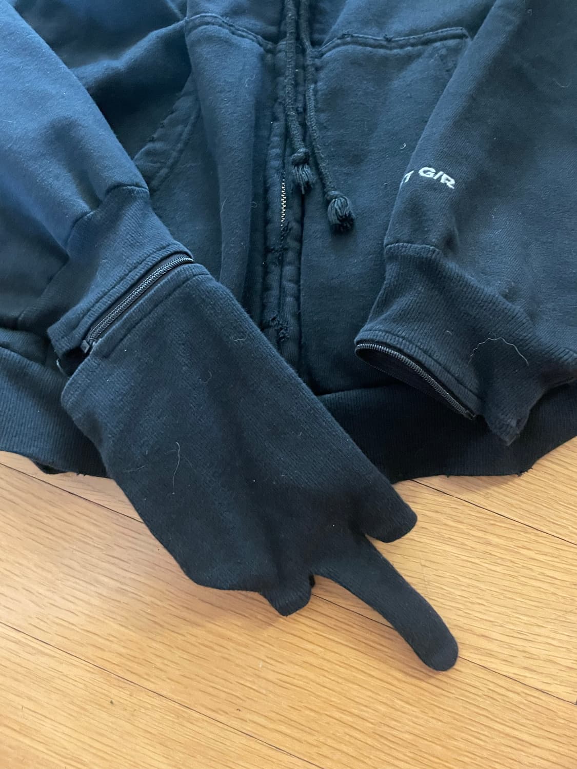 PROJECT GR - ZYGON ZIP HOODIE 상품이미지7
