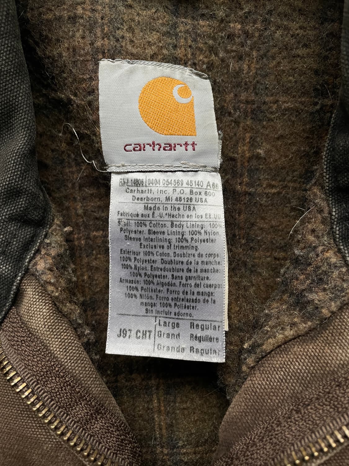 칼하트 J97 CHT 디트로이트 자켓 빈티지 carhartt 상품이미지4