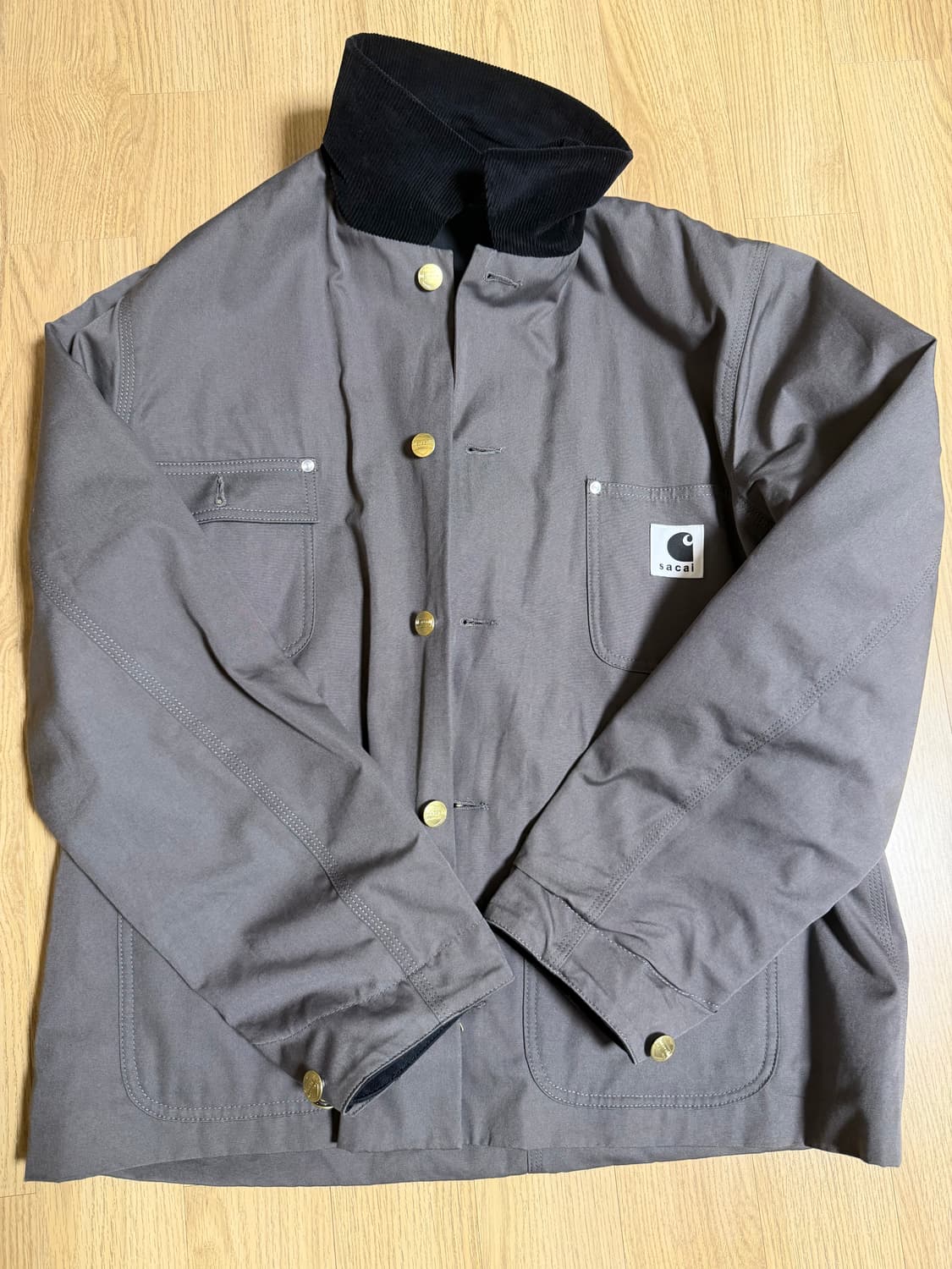 (2) 칼하트 사카이 칼카이 리버서블 워크자켓 블랙 상품이미지2