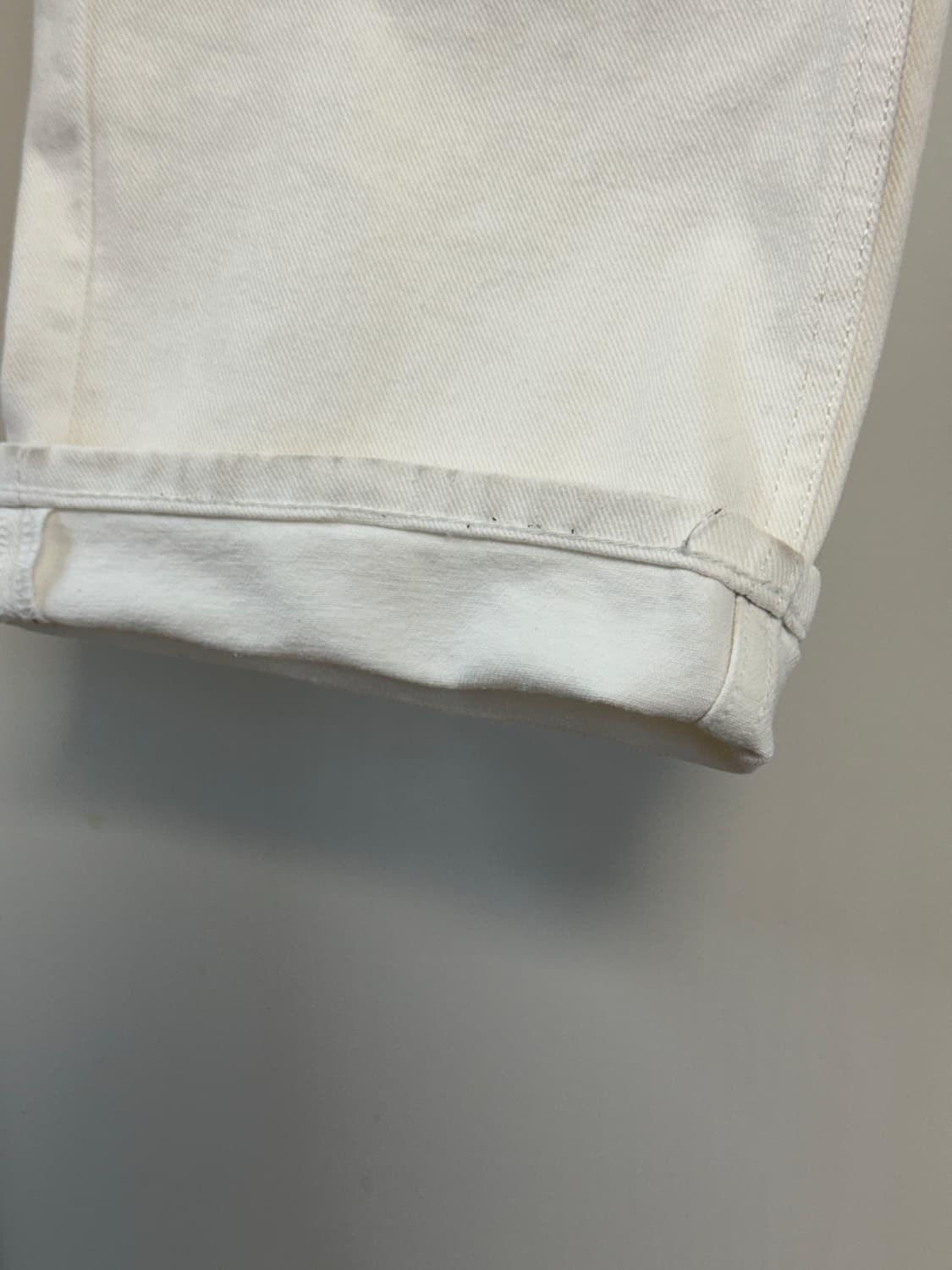 [M 사이즈] RYOO(알와이오오) White Washed Jeans 상품이미지9