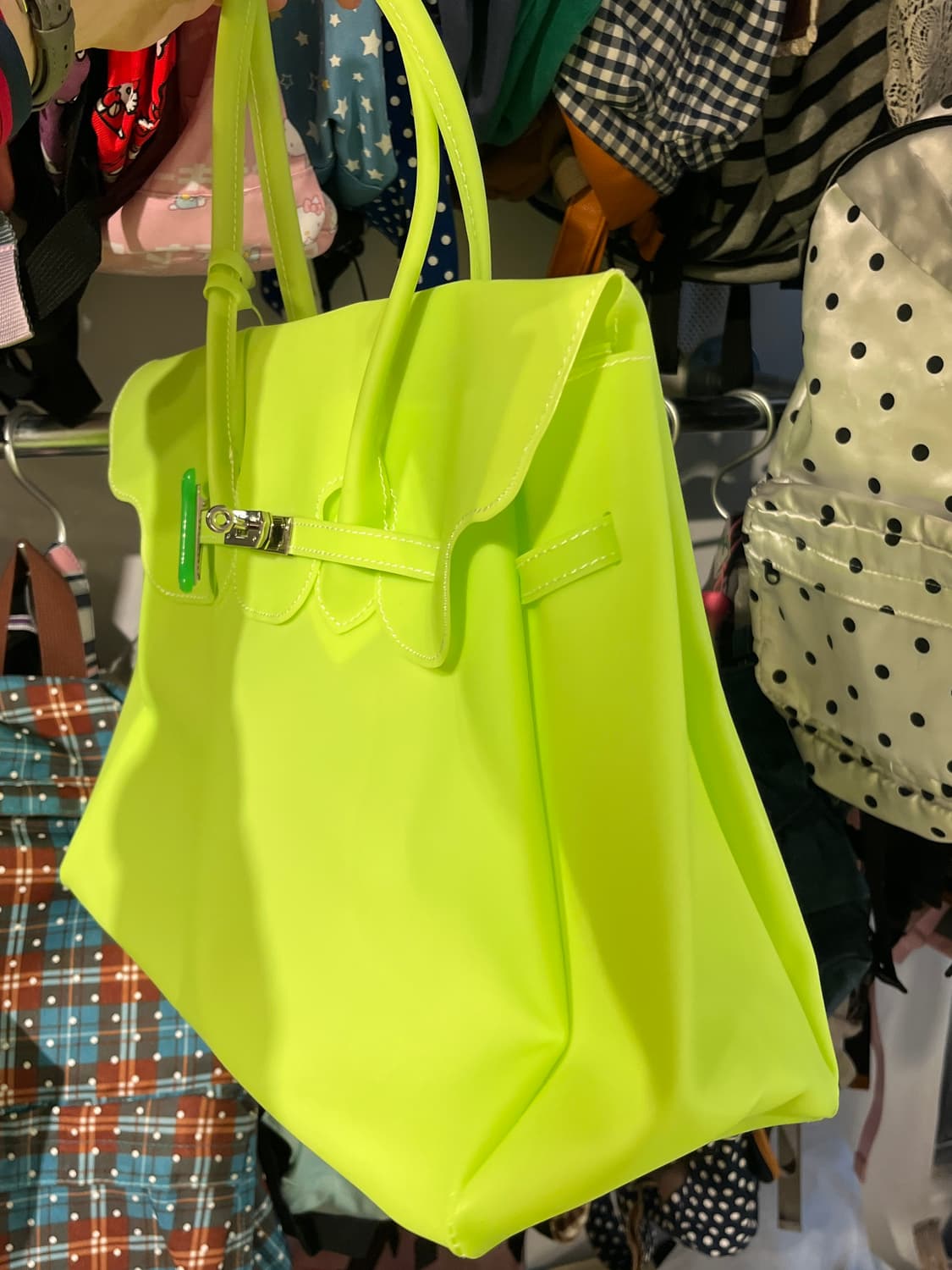 젤리버킨 - 형광초록 🧑‍🎤 상품이미지6