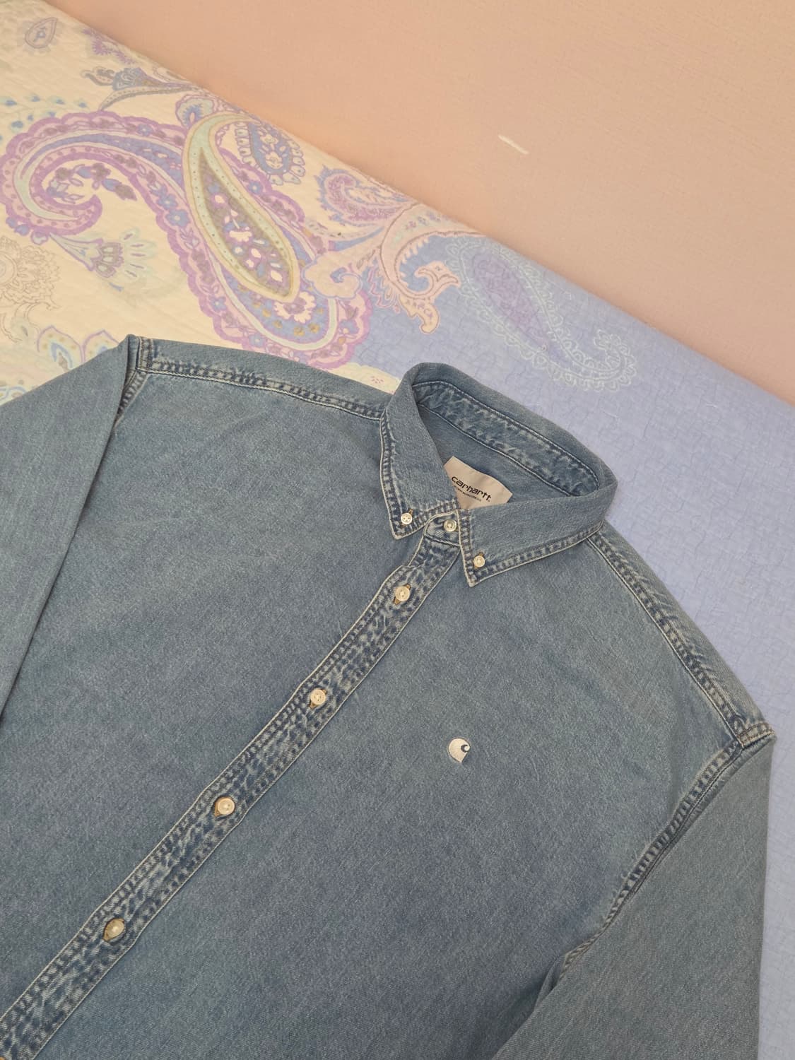 [XL] 칼하트wip 데님 셔츠 상품이미지3