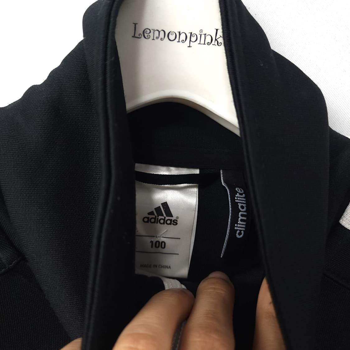 55[100] 아디다스 파이어버드  퍼포먼스 로고 트랙탑 져지 블랙  상품이미지4