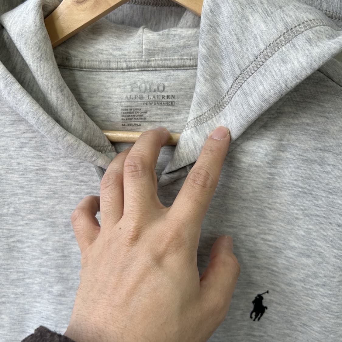 15368 - 폴로 랄프로렌 멜란지 후드 집업 상품이미지3