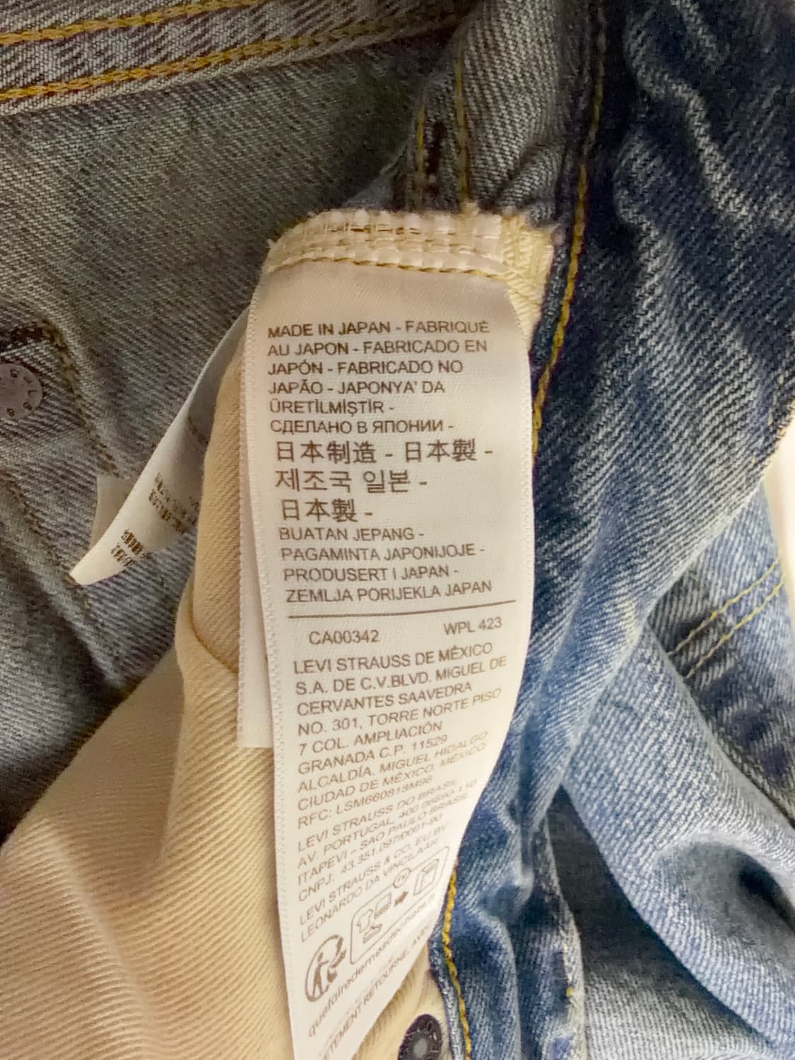 리바이스 501 lvc 블랙잭 30x32 상품이미지4