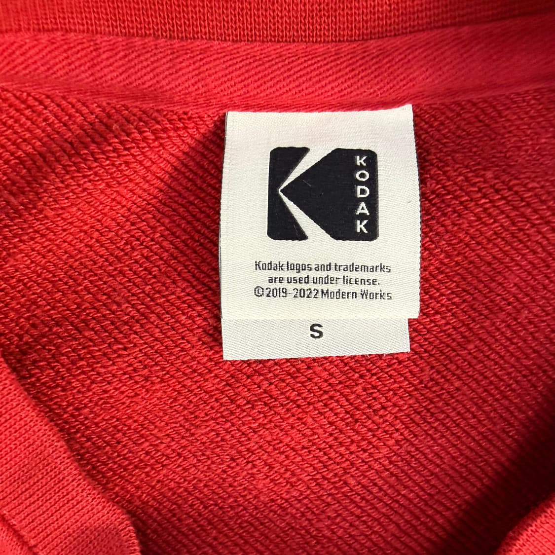 S 코닥 미니로고 맨투맨 0204T2 상품이미지3