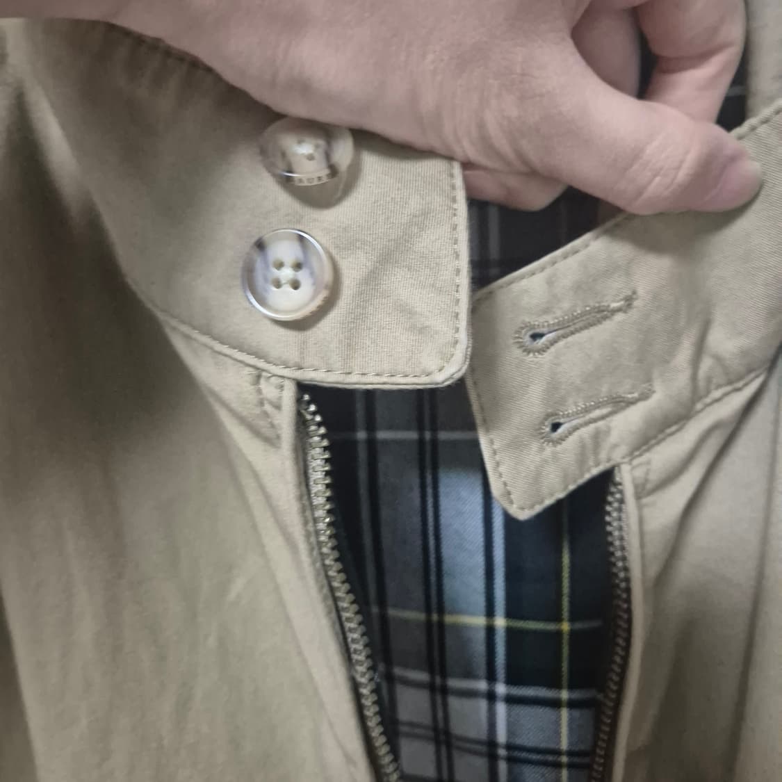 [XL] 폴로 랄프로렌 해링턴 자켓 베이지 바라쿠다 스타일 상품이미지4